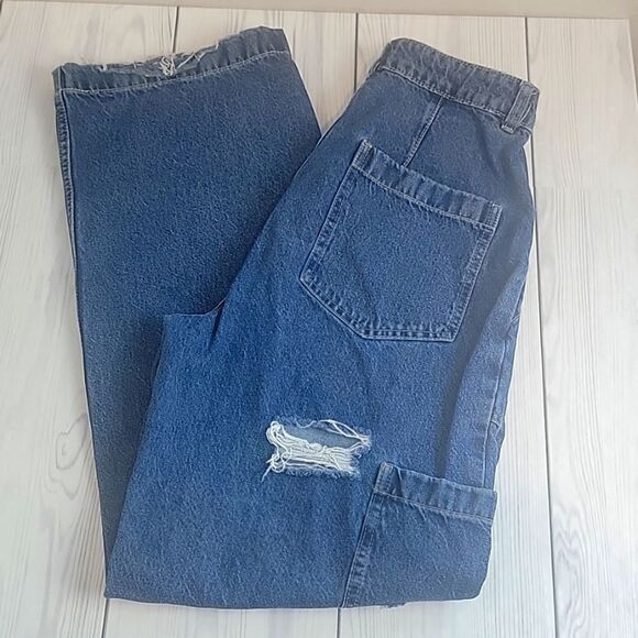 Divided destructed carpenter jeans Size 6 - Picture 1 of 16